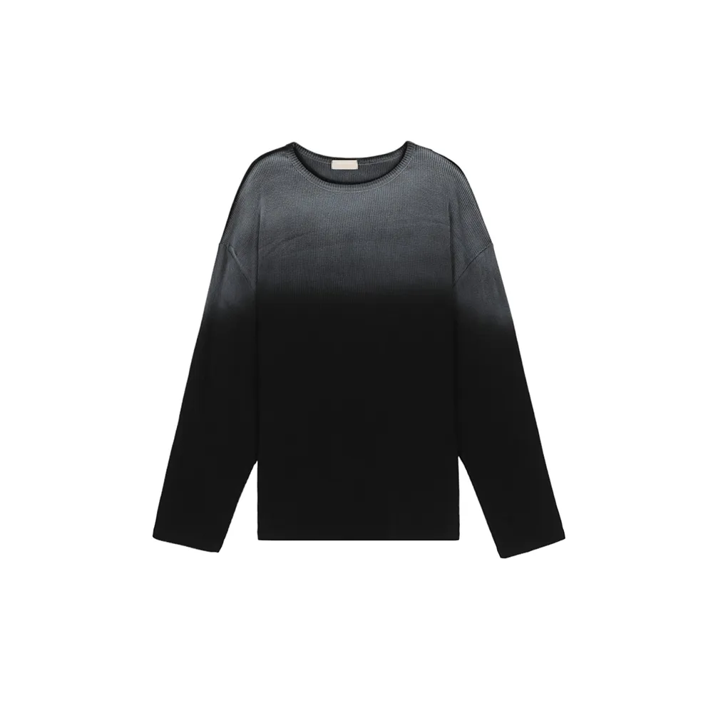 ASCLO  |Crew Neck Unisex Street Style Long Sleeves Oversized