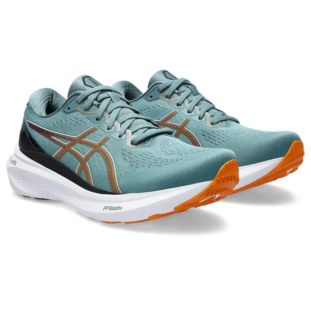 ASICS Men's Gel-Kayano 30 Running Shoe (Foggy Teal/Bright Orange)