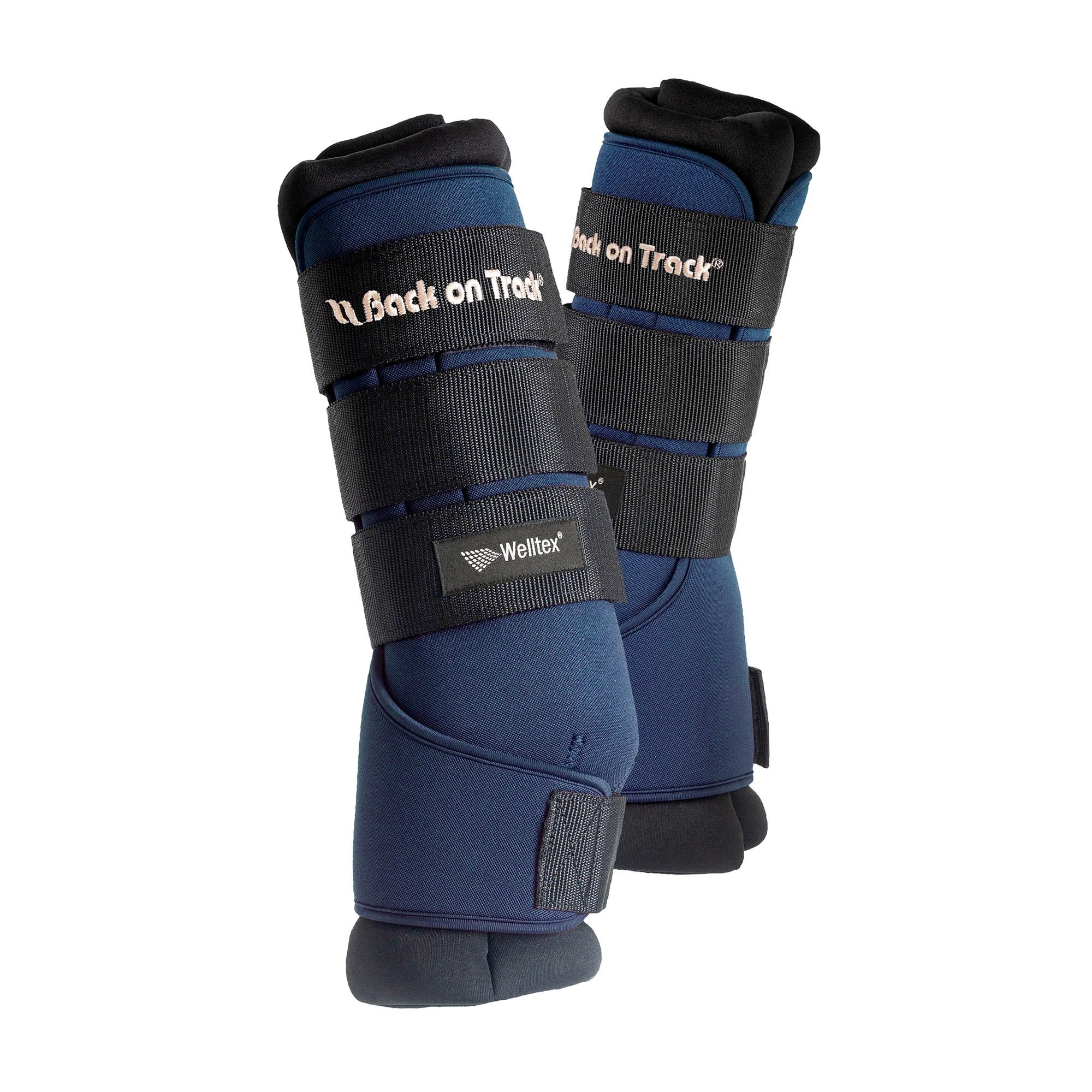 Back on track Quick Wrap stable boots Royal