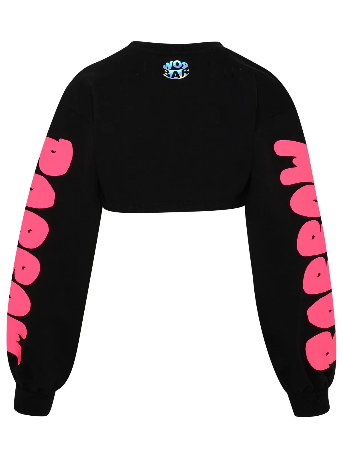 Barrow Logo Printed Cropped Sweatshirt