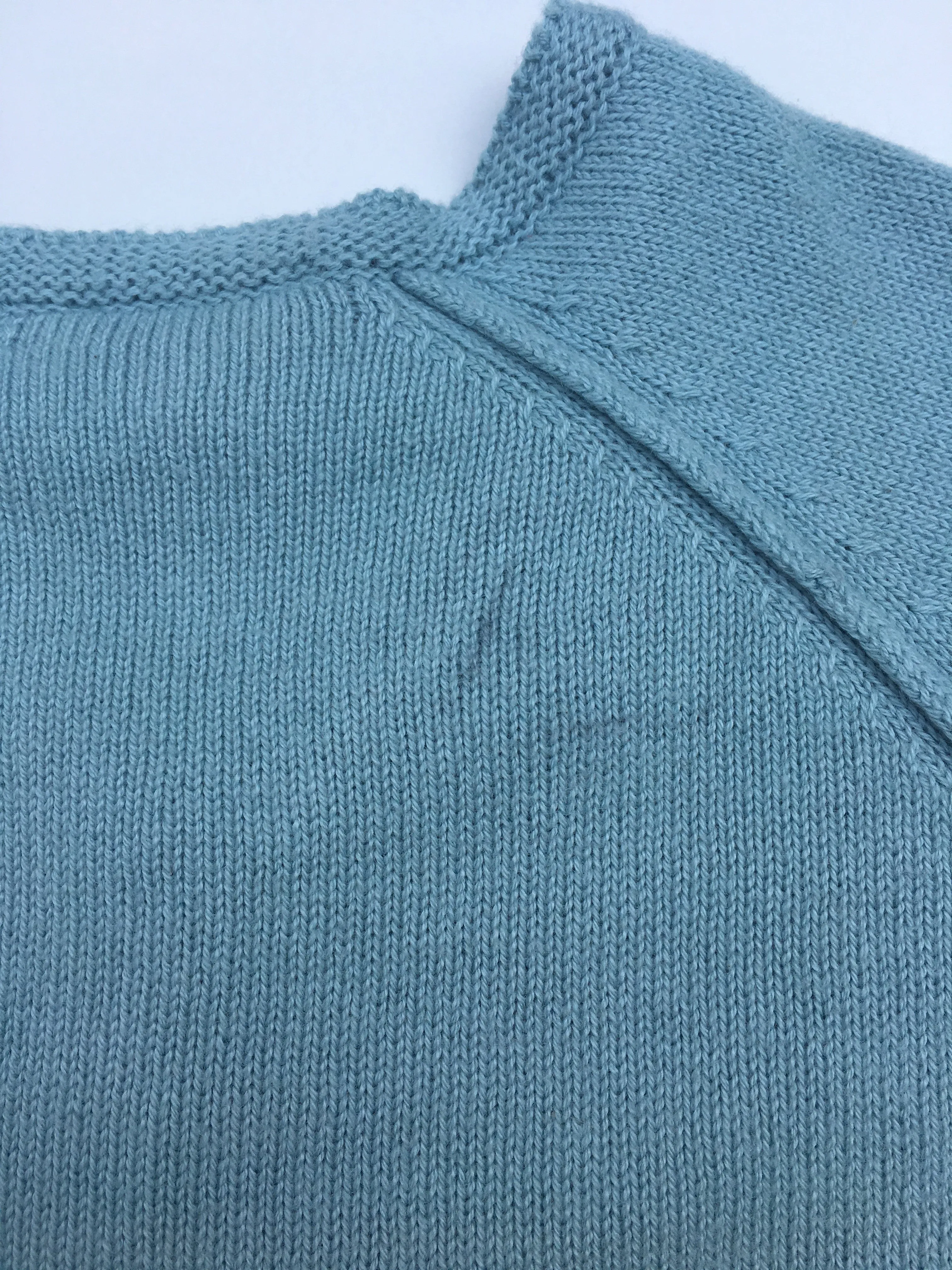 C de C Teal Cotton Cardigan: 3 Years