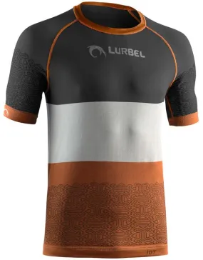 Camiseta Lurbel Quimbaya Naranja Gris