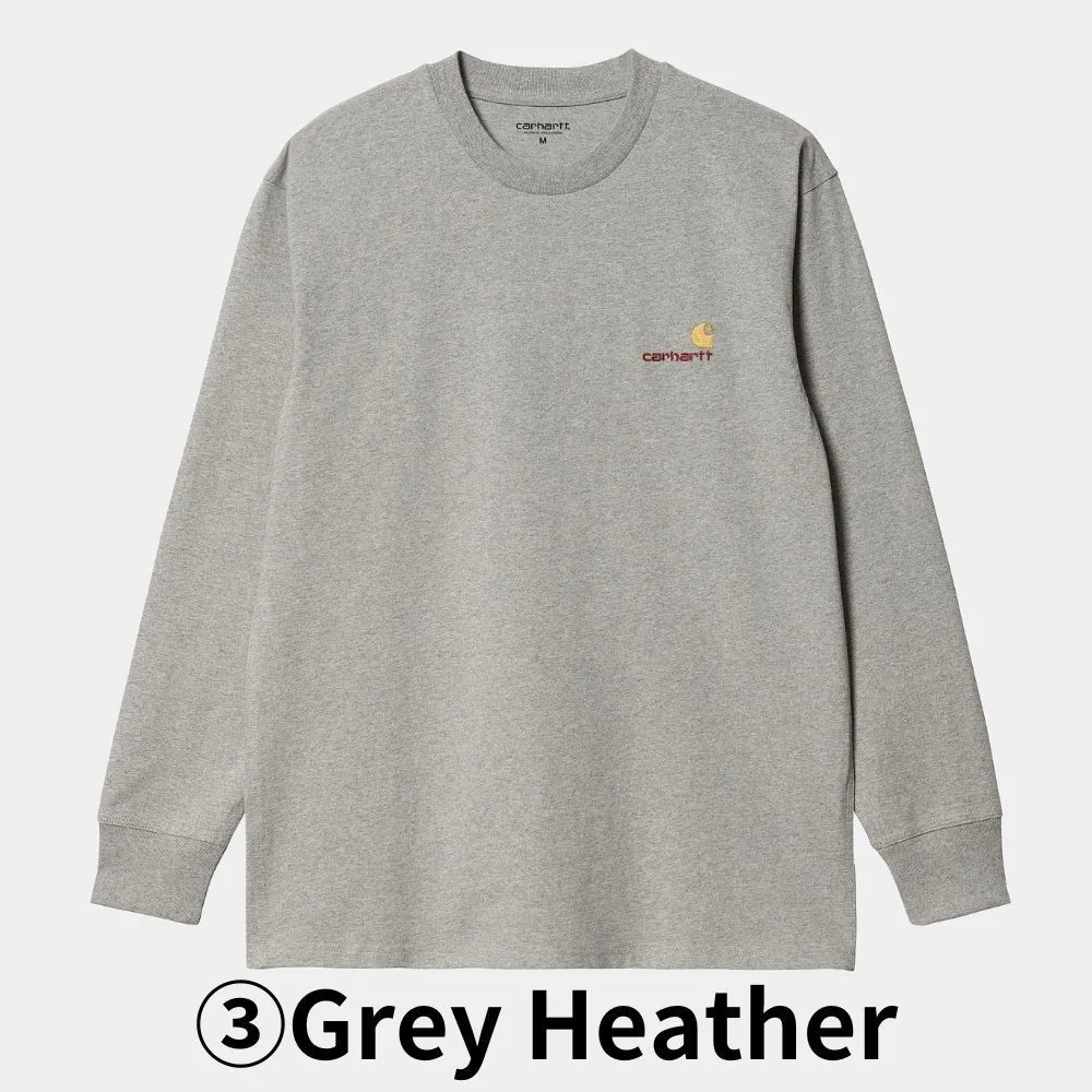 Carhartt  |Crew Neck Unisex Street Style Long Sleeves Plain Cotton