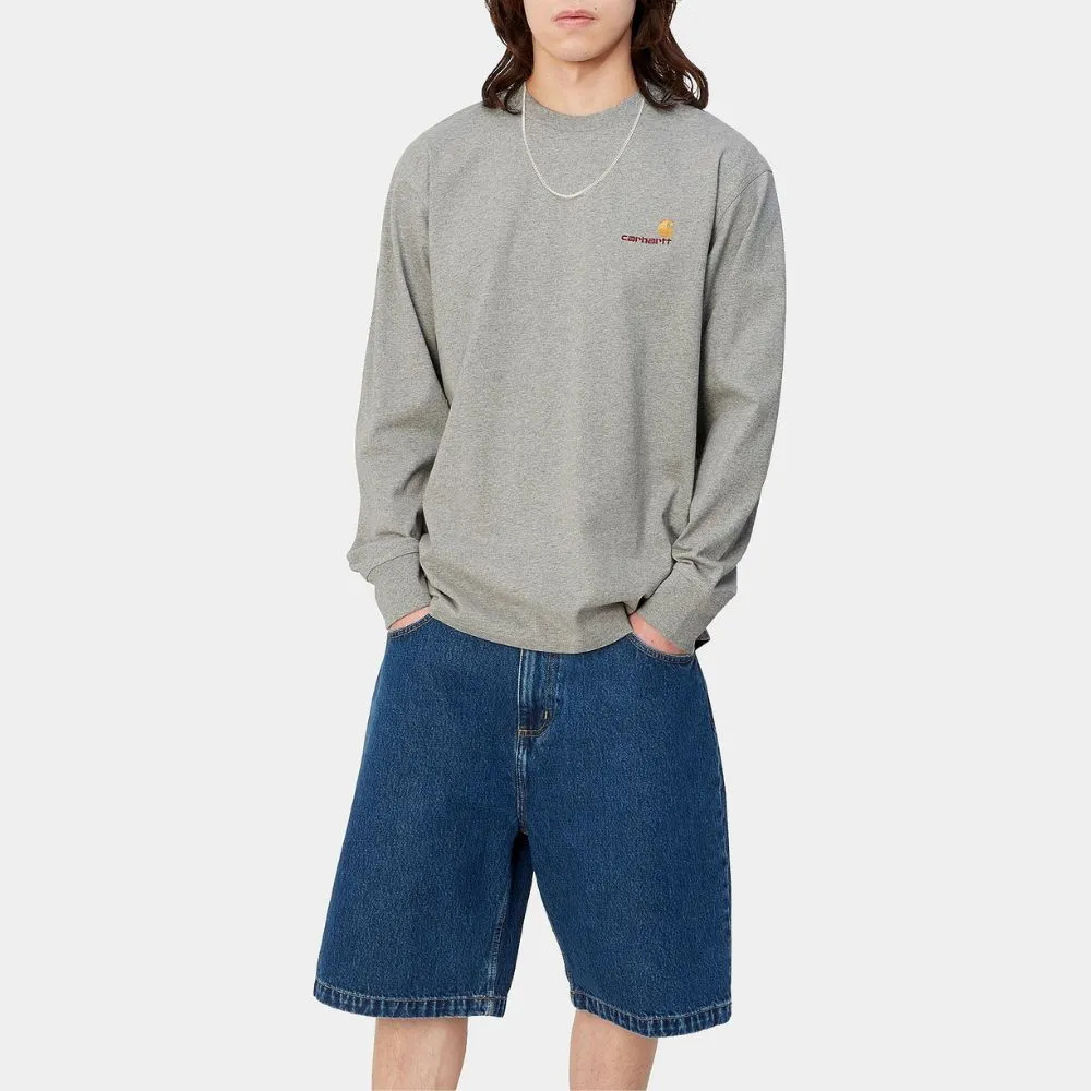 Carhartt  |Crew Neck Unisex Street Style Long Sleeves Plain Cotton