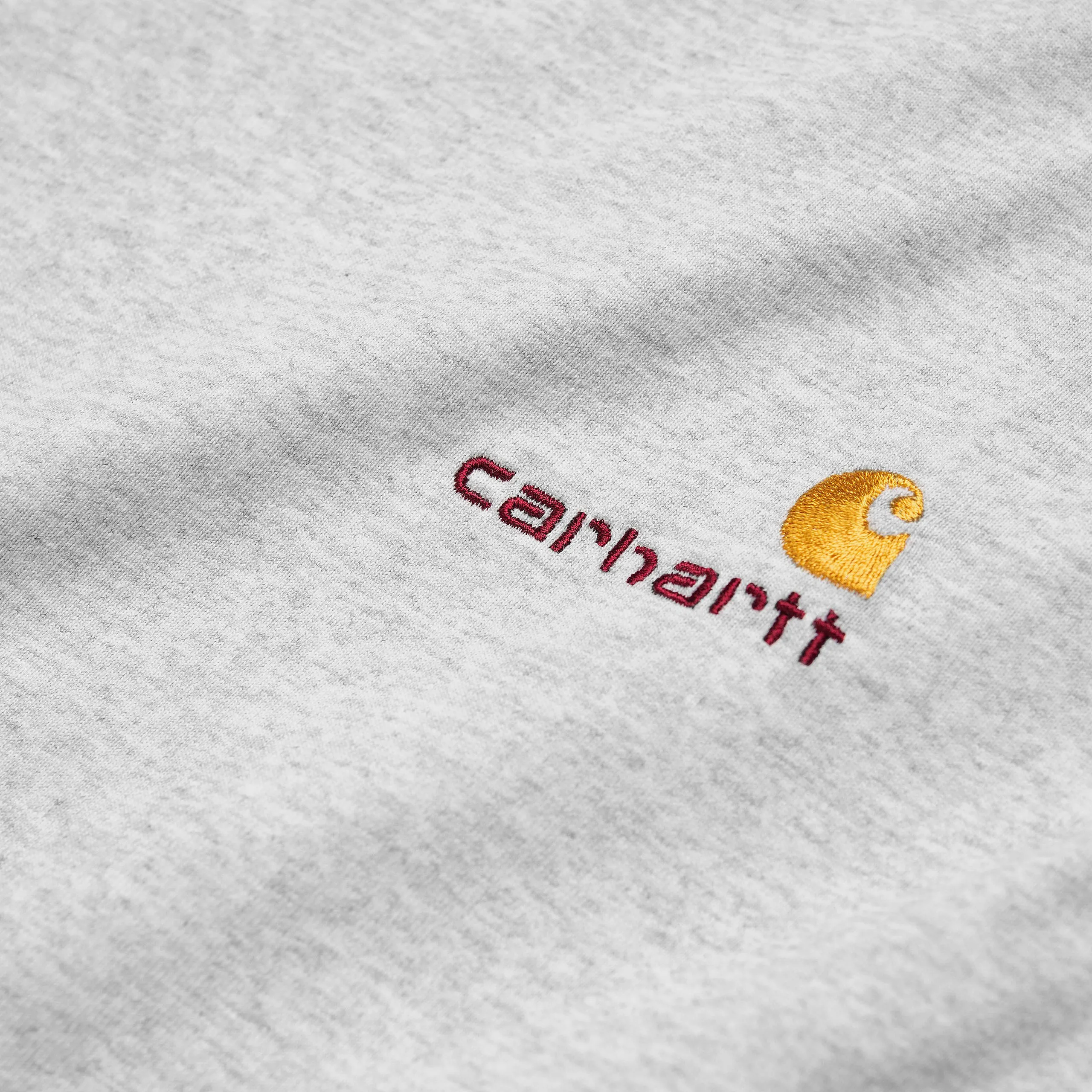 Carhartt  |Crew Neck Unisex Street Style Long Sleeves Plain Cotton