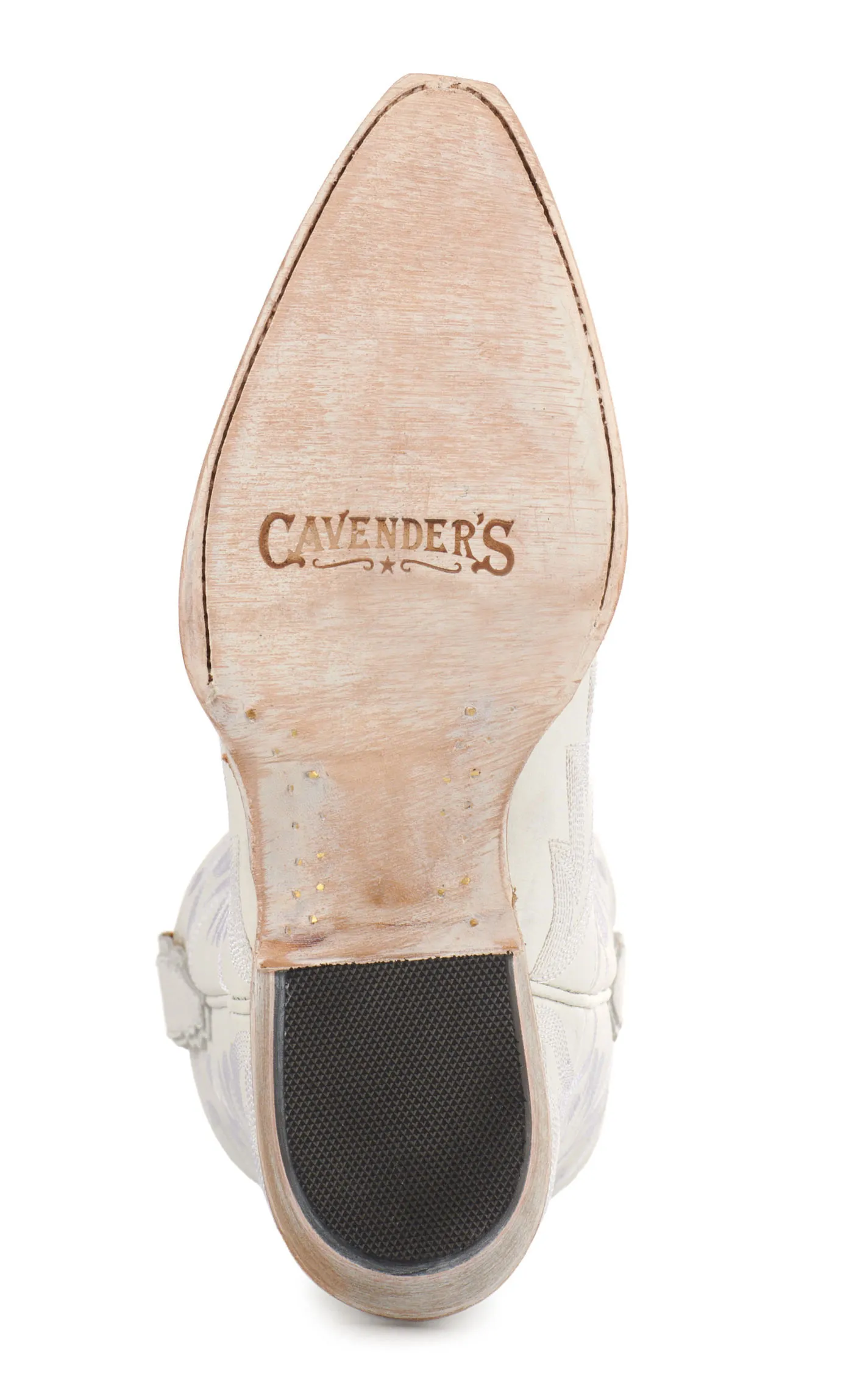 Cavender's Women's White Snip Toe Cowboy Boots