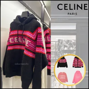 CELINE  |Logo Luxury Sweaters