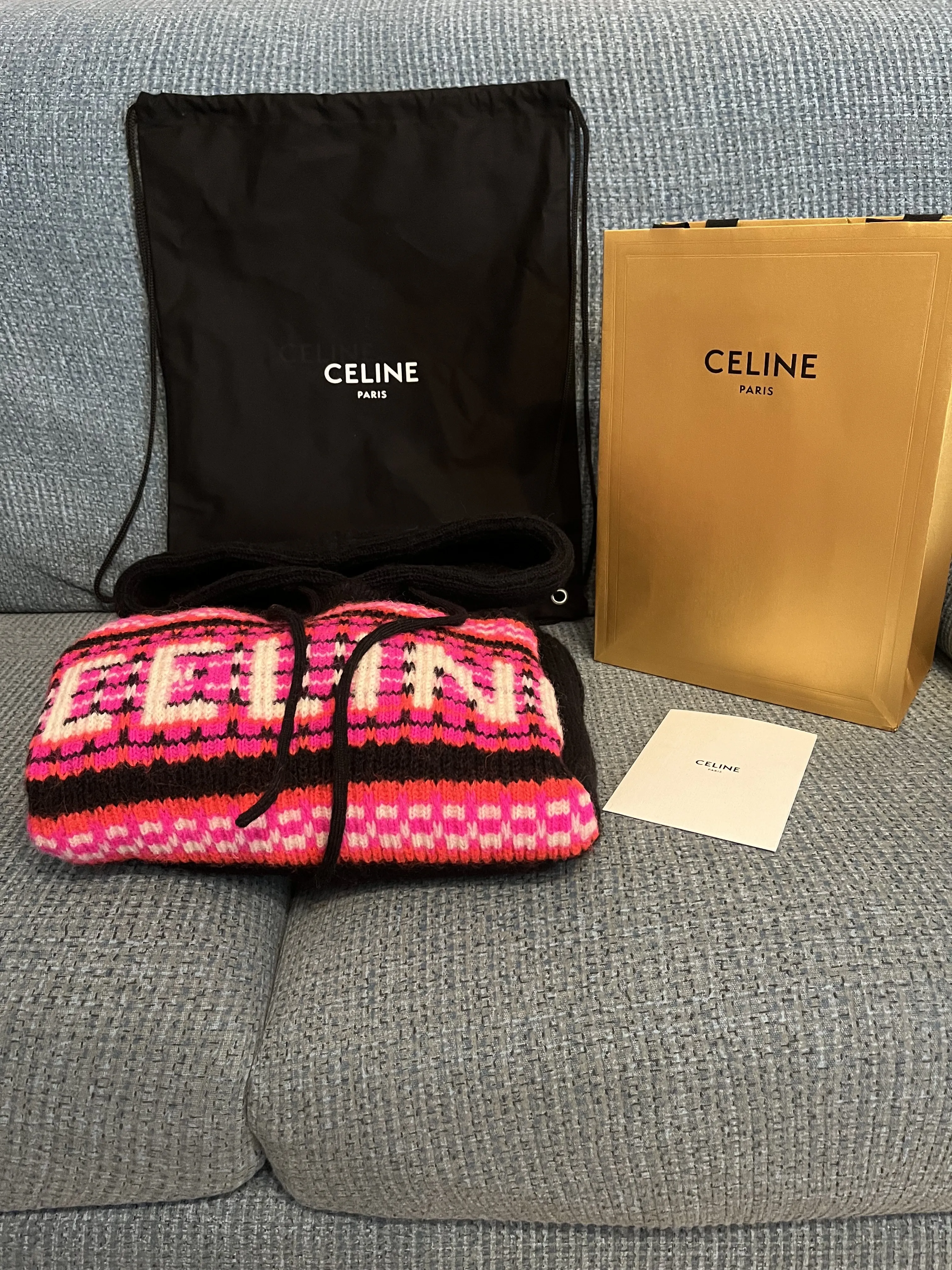 CELINE  |Logo Luxury Sweaters