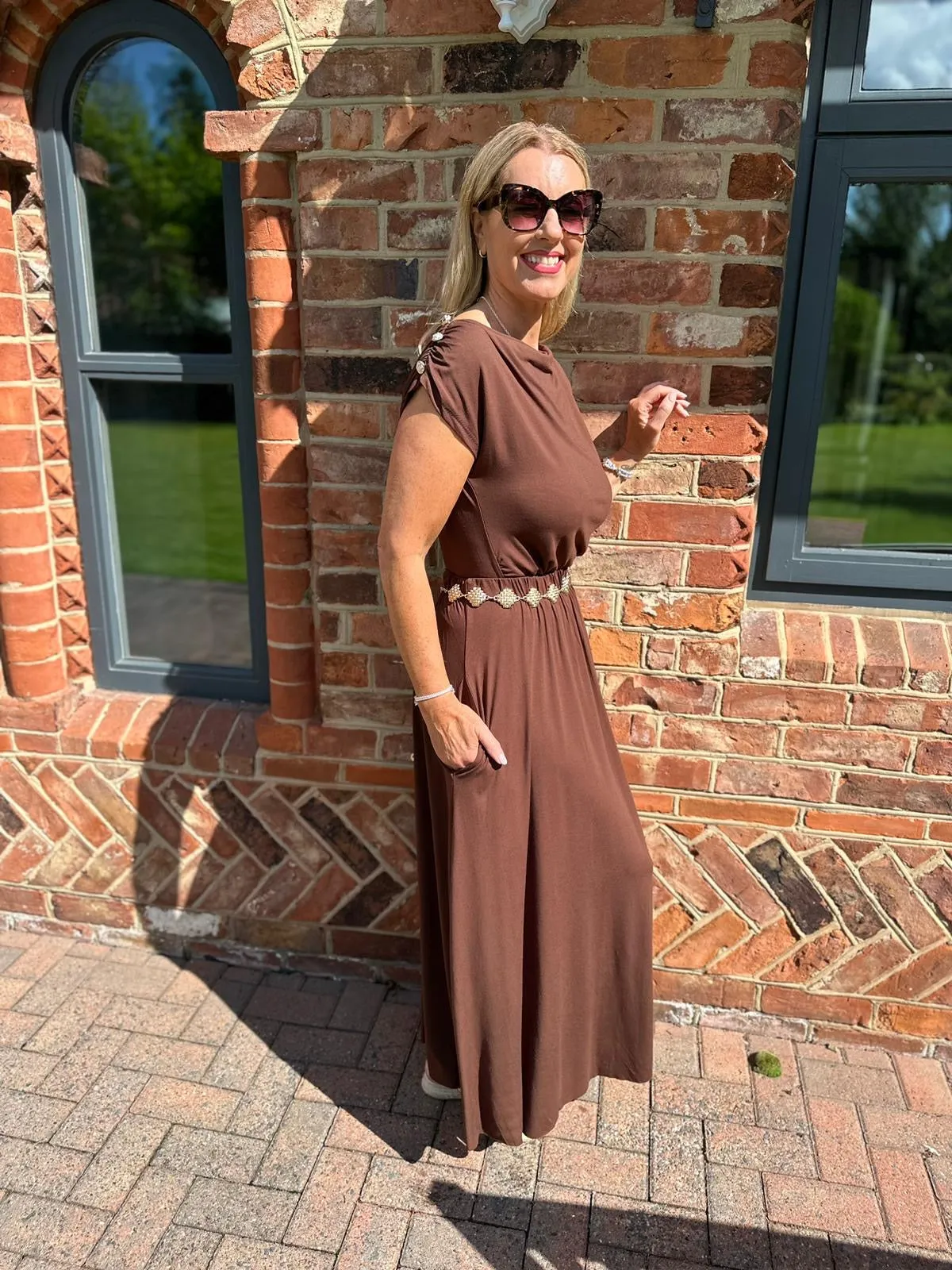 Chocolate Maxi Skirt Tammy