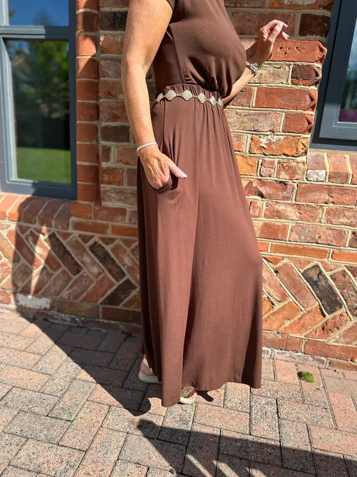 Chocolate Maxi Skirt Tammy