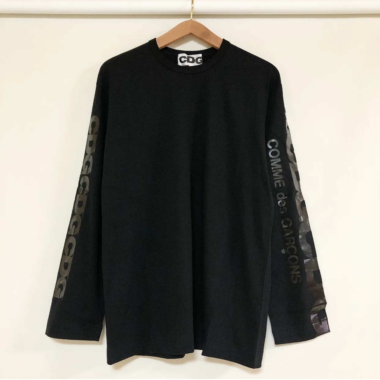 COMME des GARCONS  |Crew Neck Unisex Street Style Long Sleeves Cotton