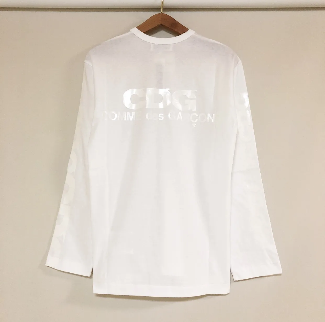 COMME des GARCONS  |Crew Neck Unisex Street Style Long Sleeves Cotton