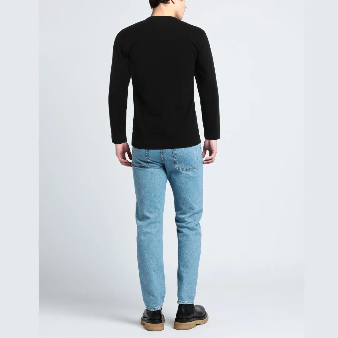 COMME des GARCONS  |Crew Neck Unisex Street Style Long Sleeves Plain Cotton