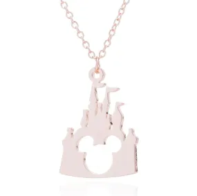 Disney World Castle Charm Necklace