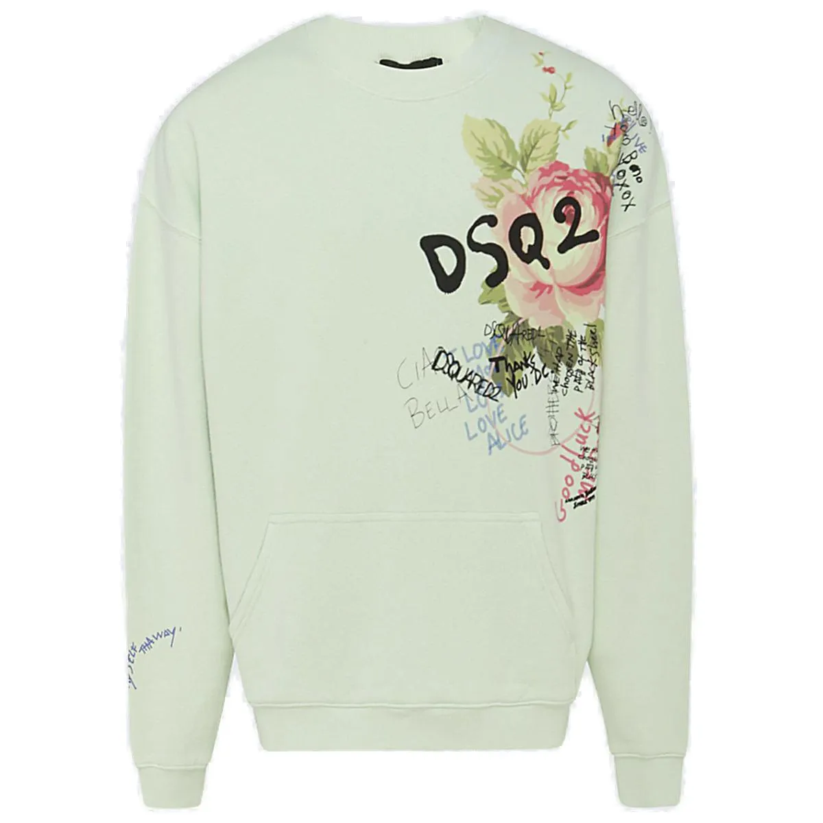 Dsquared2 Granny's Bunch Dj Printed Sweatshirt