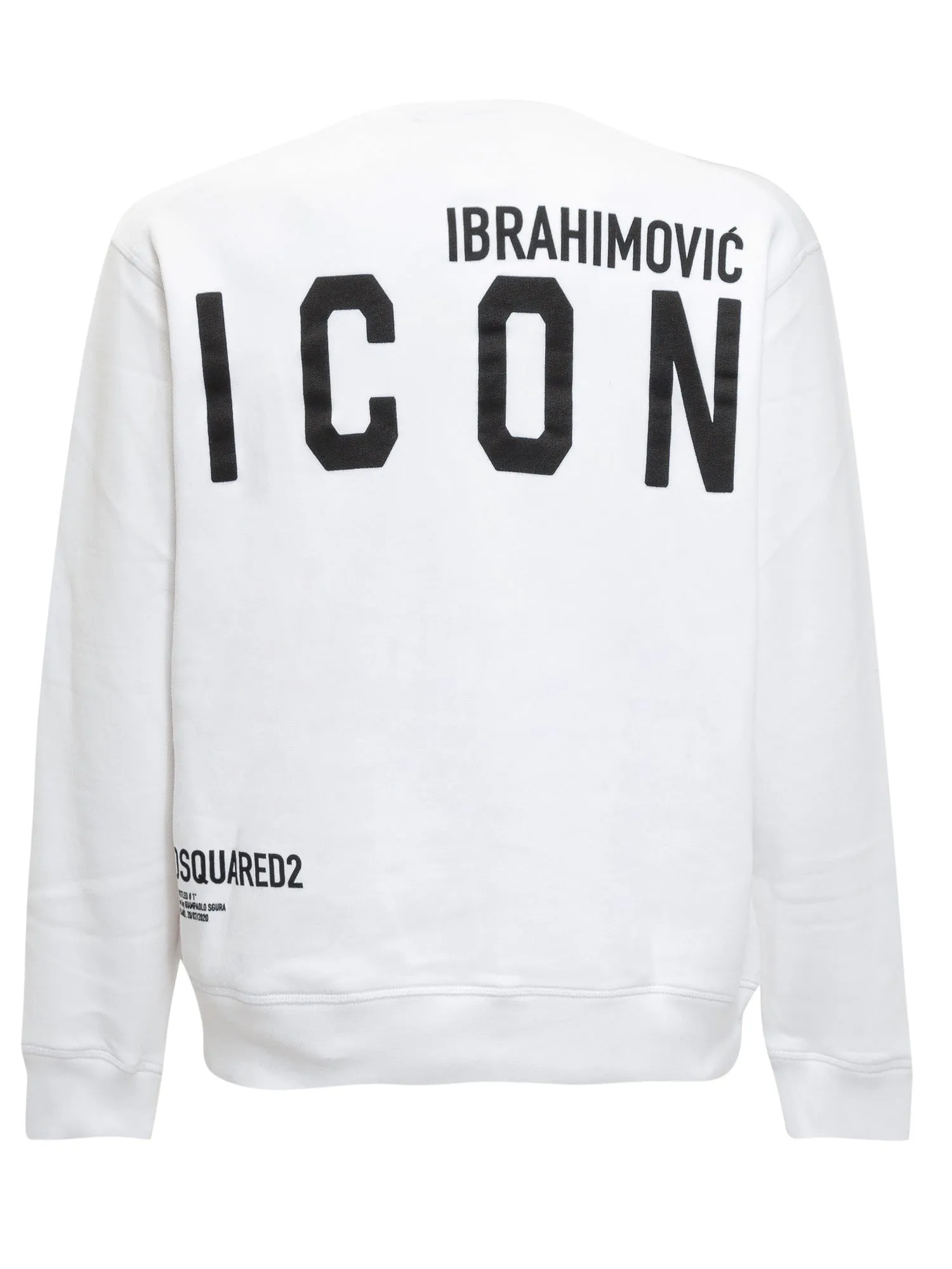 Dsquared2 Icon Poster Crewneck Sweatshirt