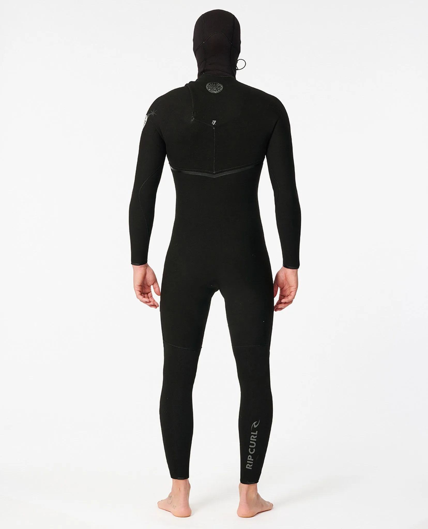 E Bomb 5/4 hooded Zip Free Wetsuit