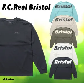 F.C.Real Bristol  |Crew Neck Unisex Street Style Long Sleeves Cotton