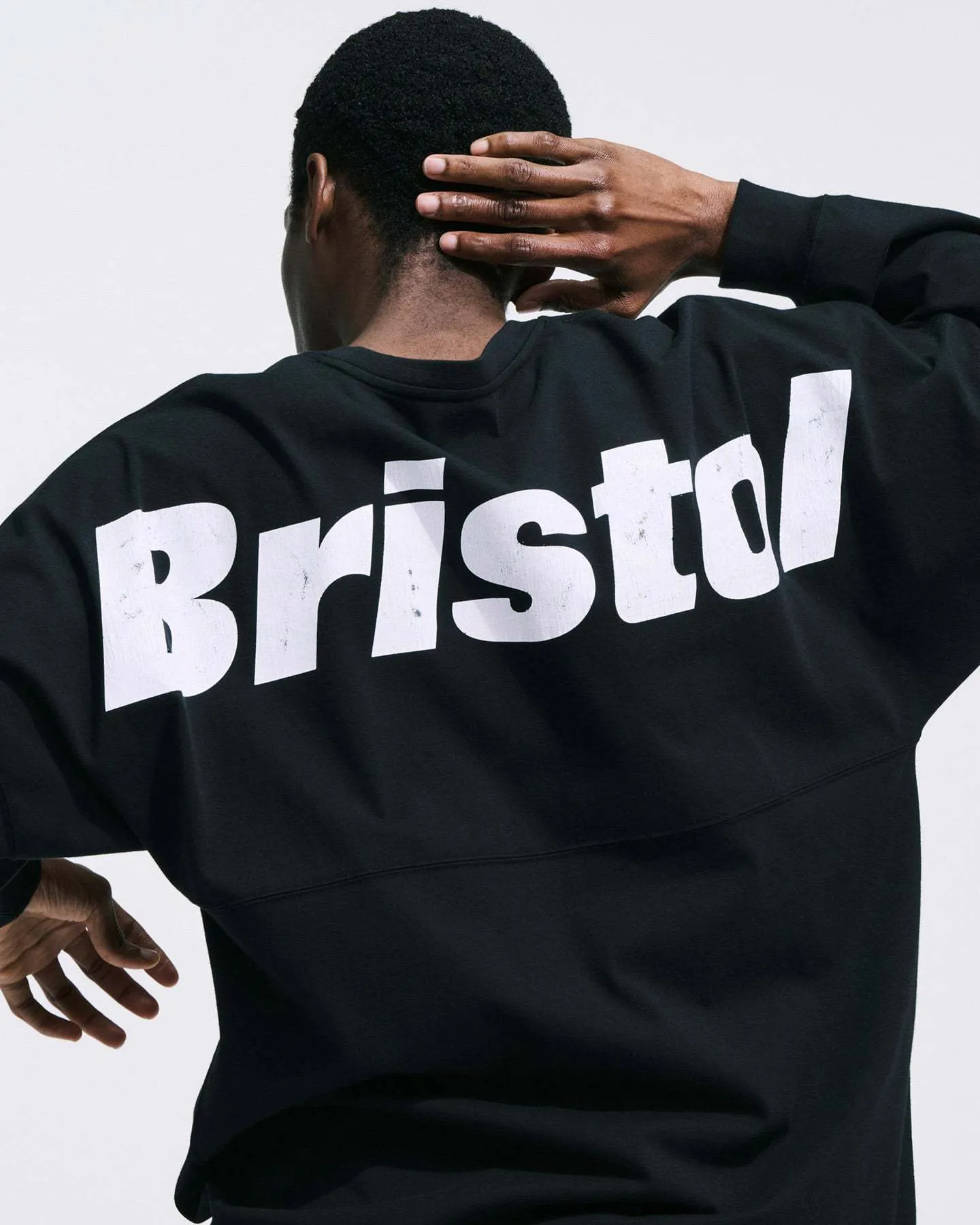 F.C.Real Bristol  |Crew Neck Unisex Street Style Long Sleeves Cotton