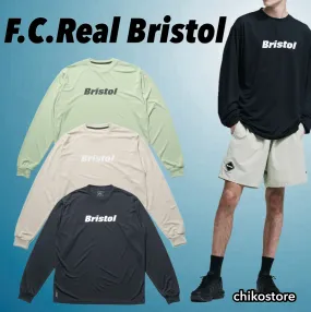 F.C.Real Bristol  |Crew Neck Unisex Street Style Long Sleeves