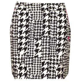 Girls Golf BACK ON SKIRT Ladies Golf Skort White/Black