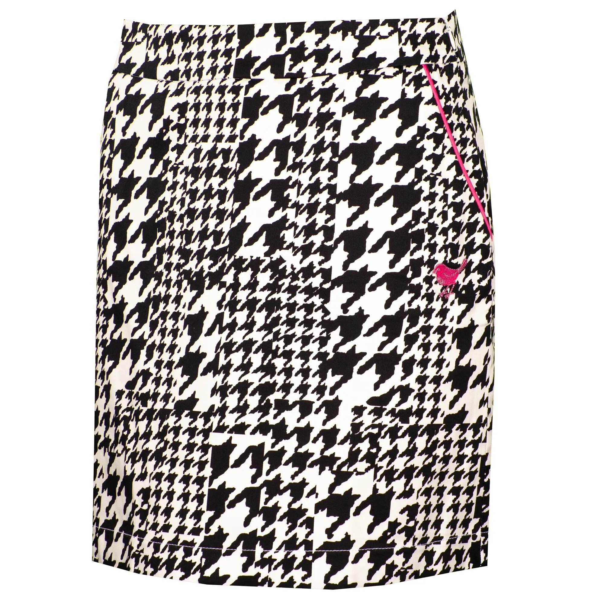 Girls Golf BACK ON SKIRT Ladies Golf Skort White/Black