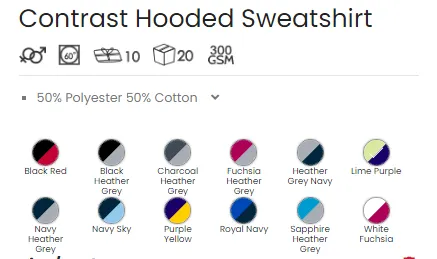 Hoody Contrast – SCCG