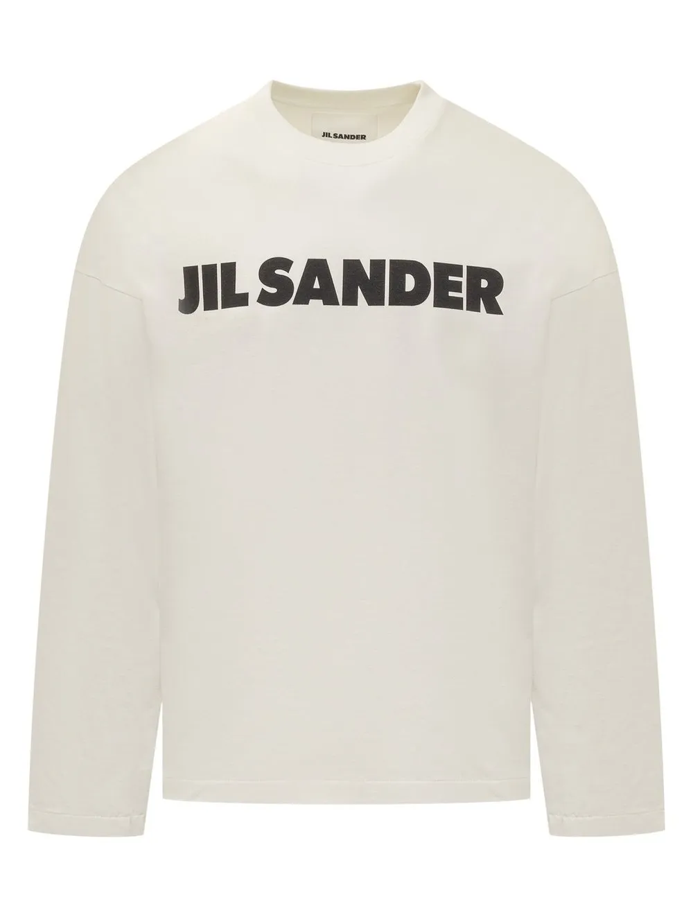 Jil Sander  |Crew Neck Street Style Long Sleeves Plain Cotton