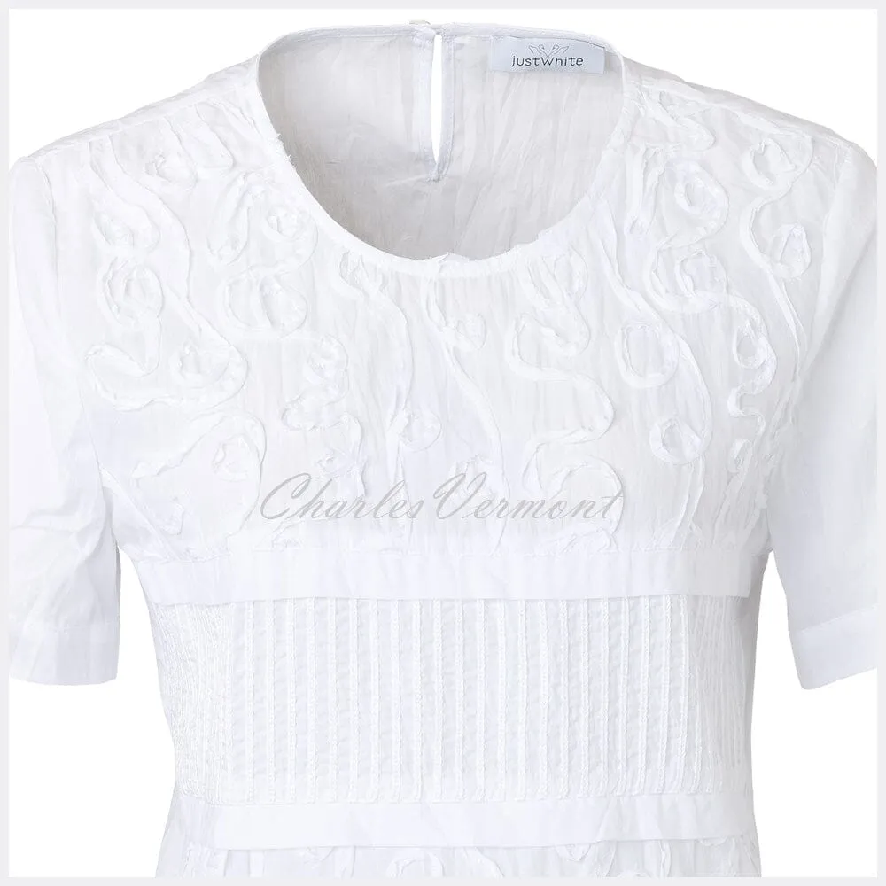 Just White Blouse – Style 41385