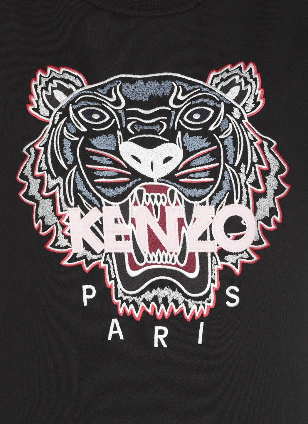 Kenzo Tiger Embroidered Crewneck Sweatshirt