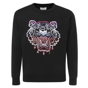 Kenzo Tiger Embroidered Long Sleeved Sweatshirt