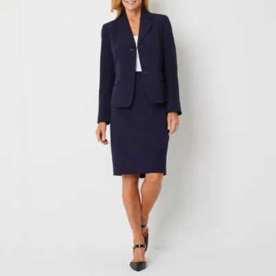 Le Suit 2-pc. Knee Length Skirt Suit