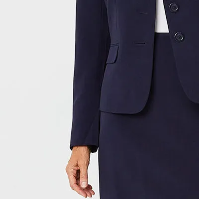 Le Suit 2-pc. Knee Length Skirt Suit