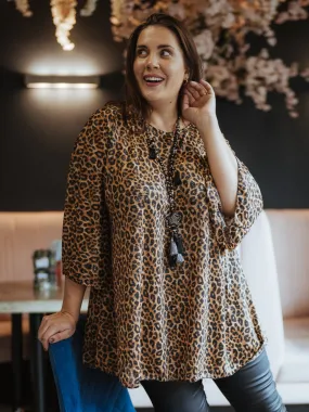 Leopard Print Top Krissie