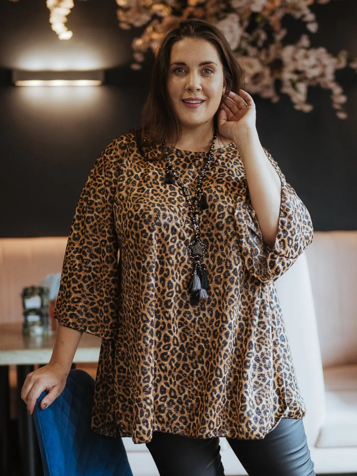 Leopard Print Top Krissie