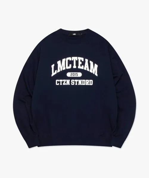 LMC  |Crew Neck Unisex Blended Fabrics Street Style Long Sleeves