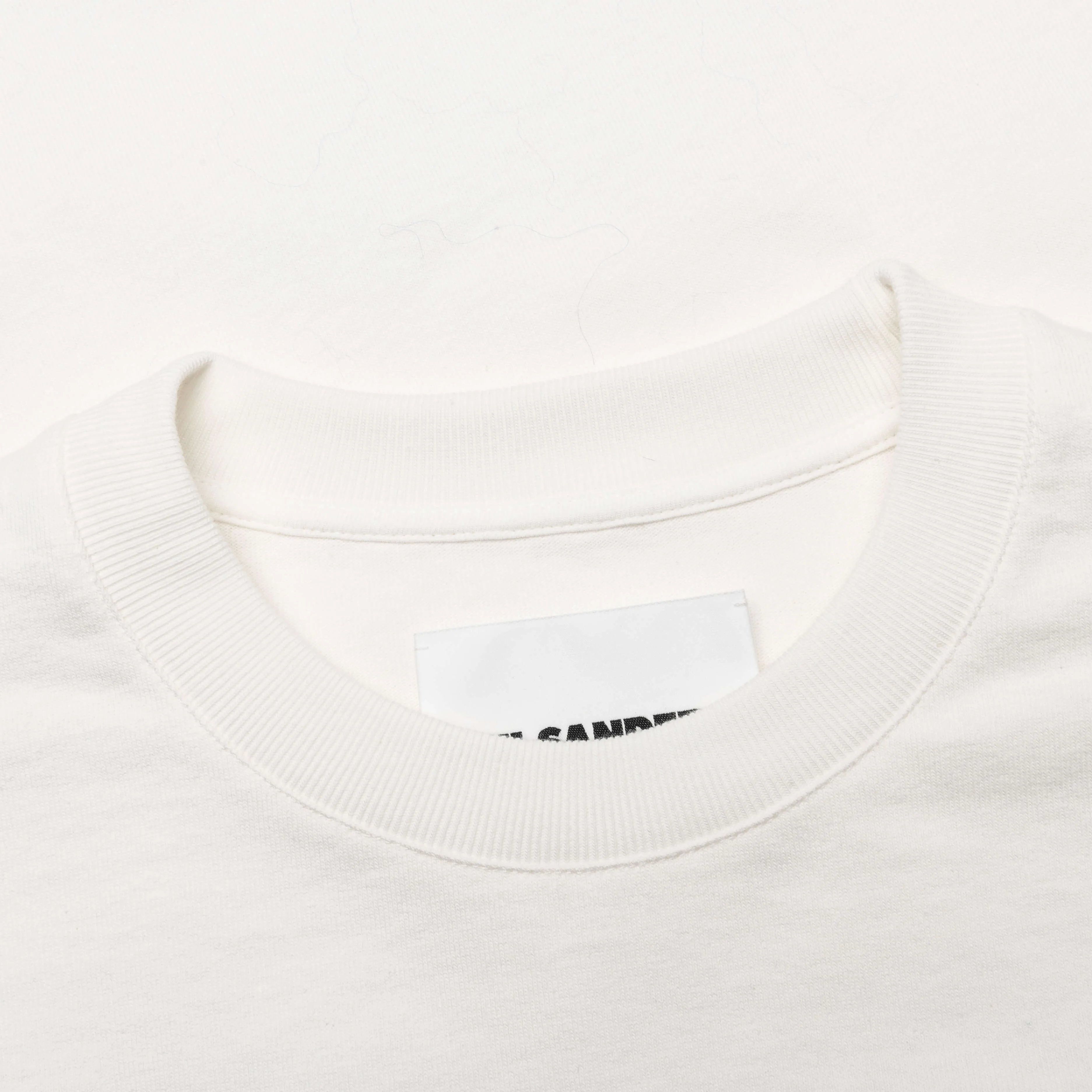 Long Sleeve Logo T-Shirt - Porcelain