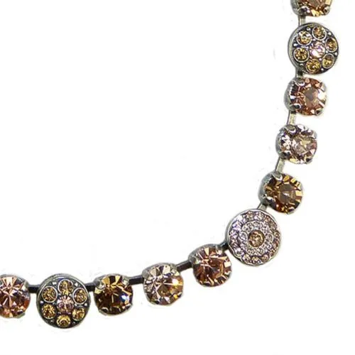 Mariana Handmade Swarovski Necklace Handmade 3044/1 39132 Topaz Clear