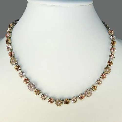 Mariana Handmade Swarovski Necklace Handmade 3044/1 39132 Topaz Clear