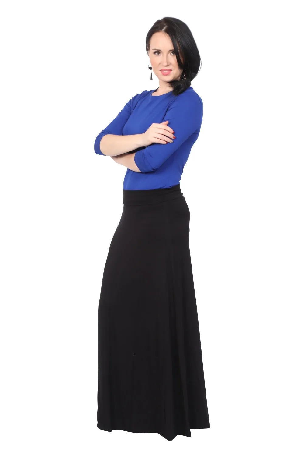 Maxi Skirt for Women Flowing A-line