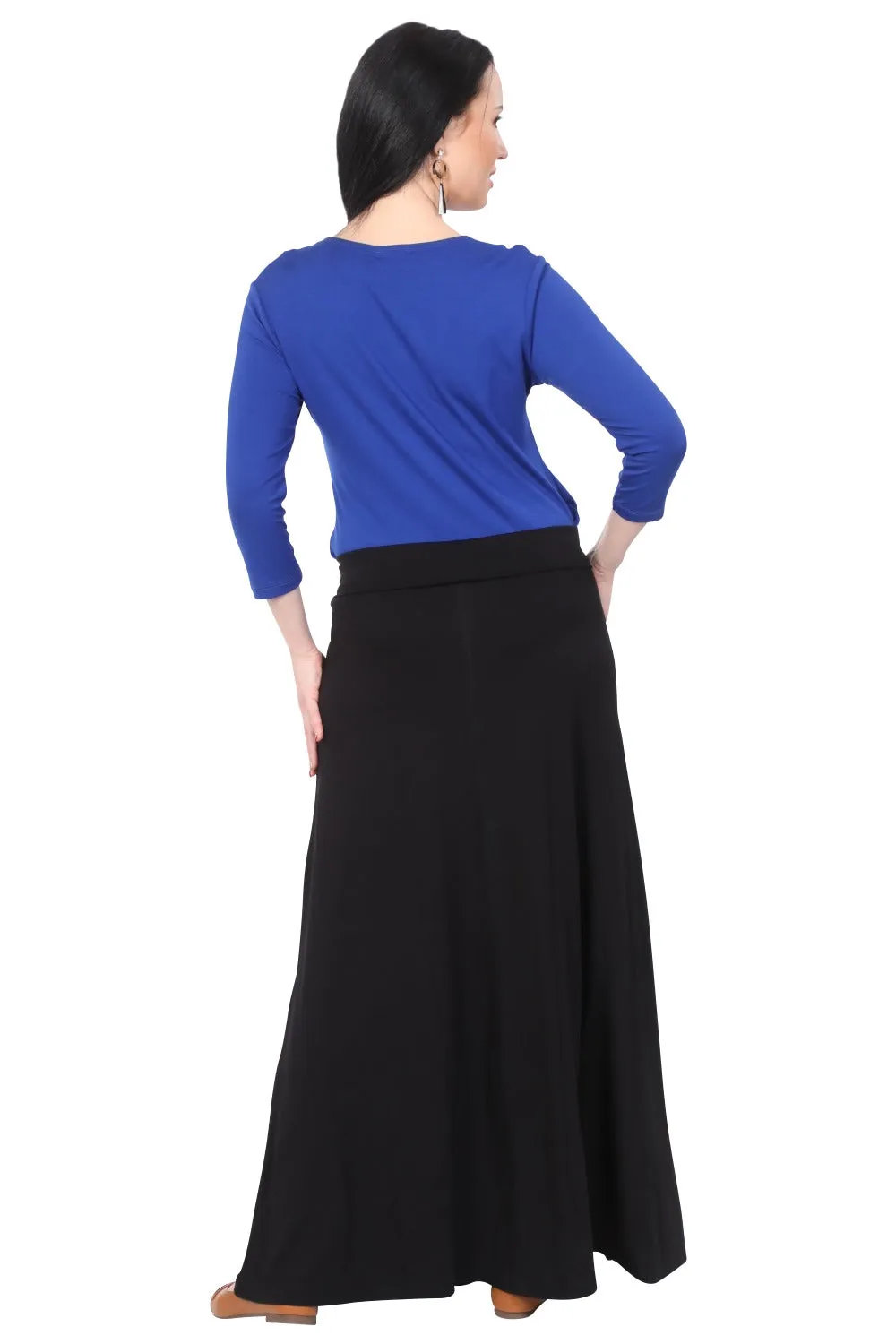 Maxi Skirt for Women Flowing A-line