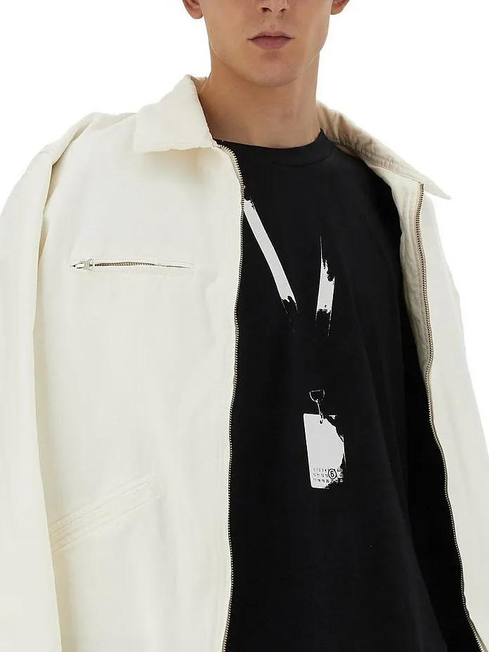 MM6 Maison Margiela  |Crew Neck Street Style Long Sleeves Plain Cotton