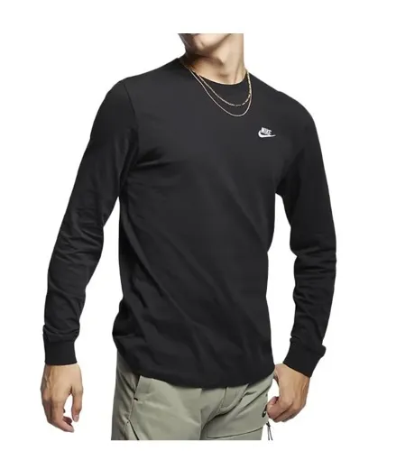 Nike  |Crew Neck Unisex Street Style Long Sleeves Plain Cotton