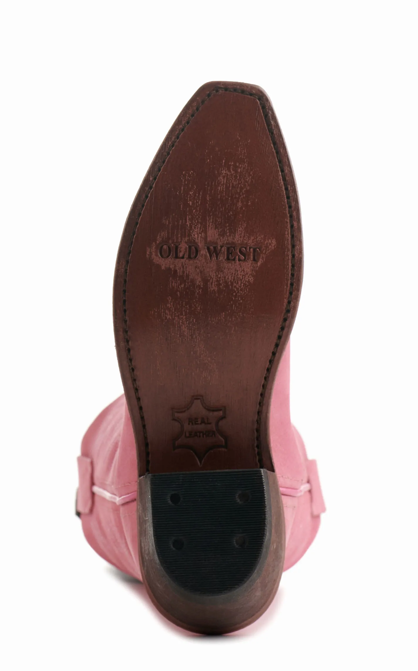 Old West Kids' Bubblegum Pink Snip Toe Cowboy Boots