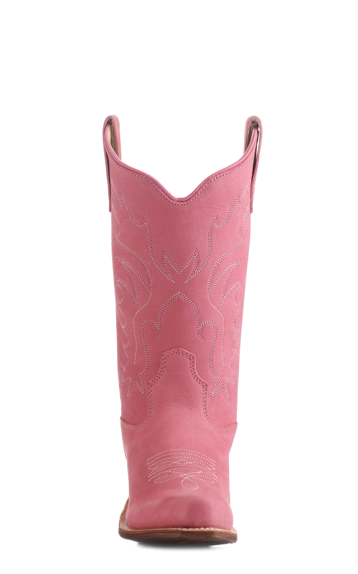 Old West Kids' Bubblegum Pink Snip Toe Cowboy Boots