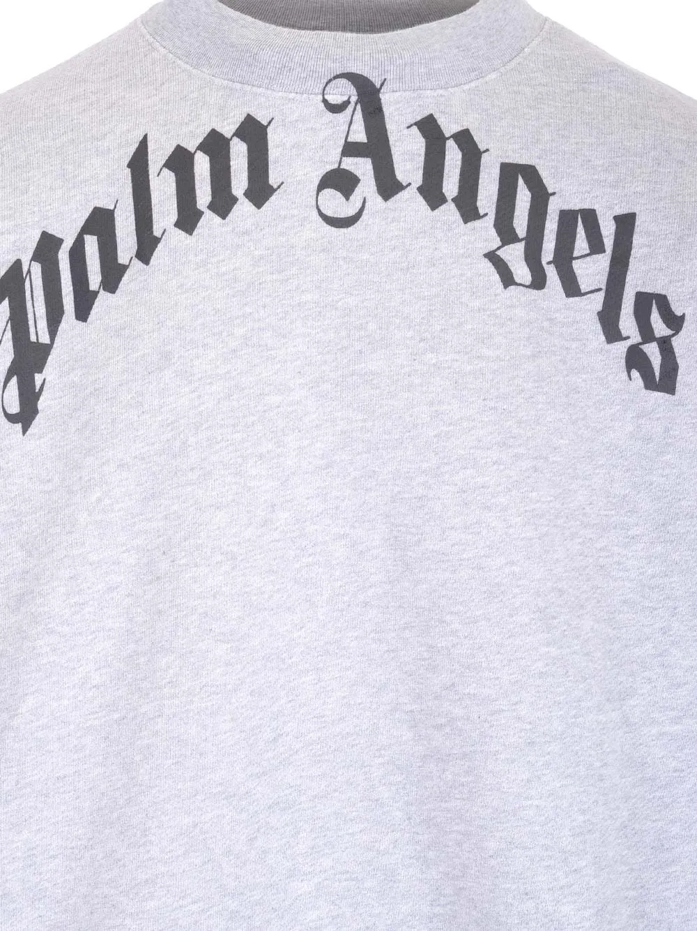 Palm Angels Logo Printed Crewneck Sweatshirt