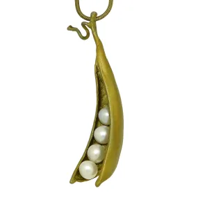 Peas in a Pod Green Michael Michaud Necklace Four 7839