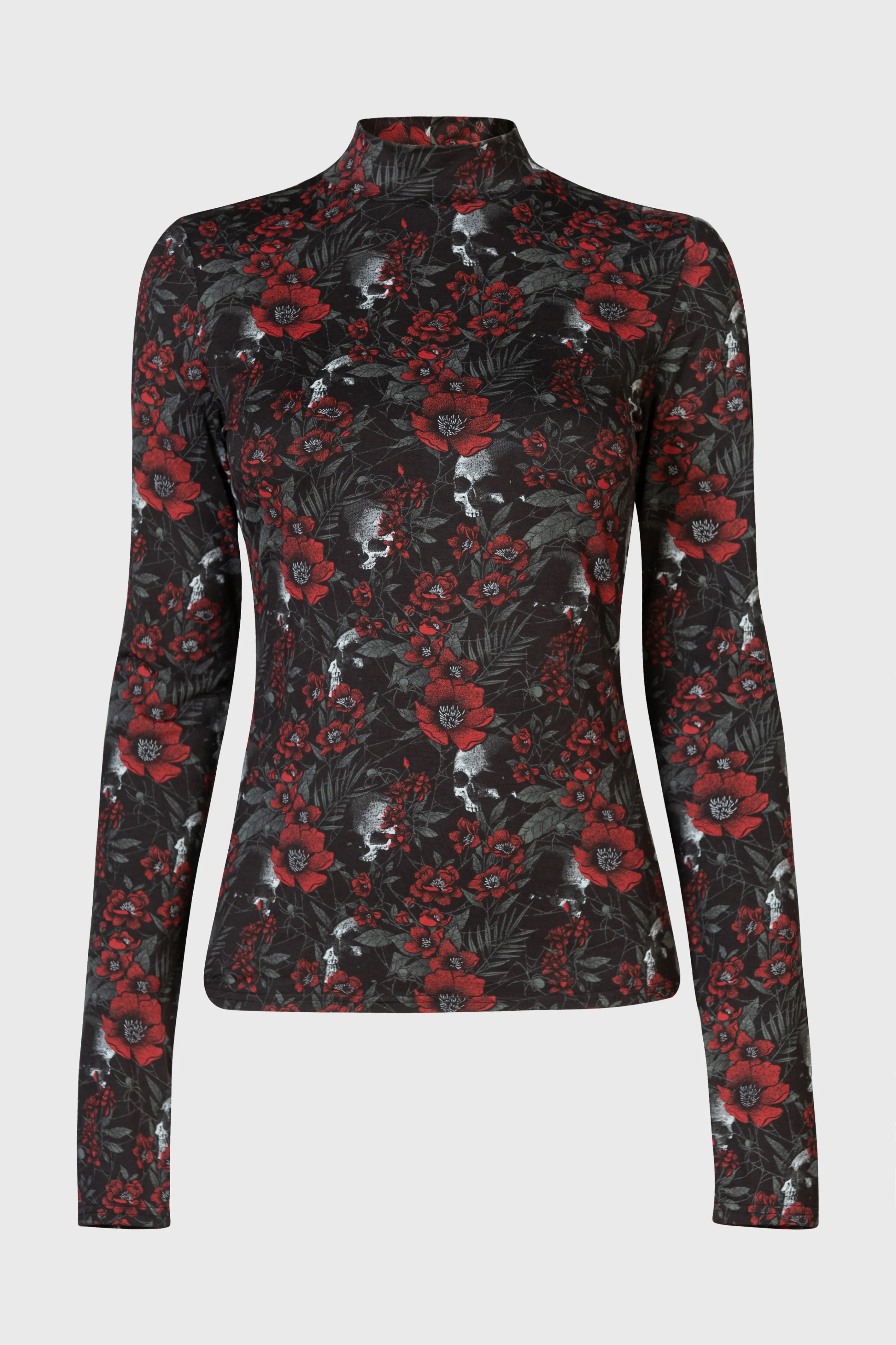 Pitiful Petals Long Sleeve Top