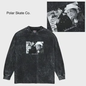 Polar Skate Co  |Crew Neck Street Style Long Sleeves Plain Cotton