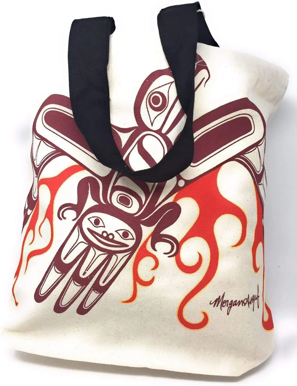 Reusable Grocery Tote Bag - Phoenix Rising